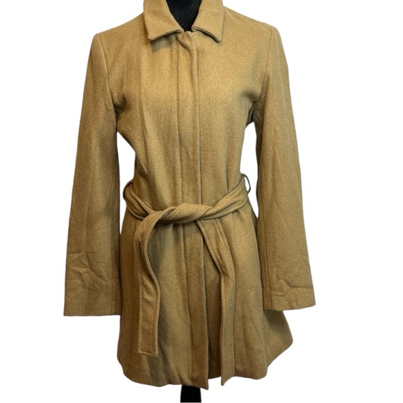 Old Navy Jackets & Blazers - Women's Tan Belted Coat